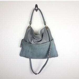 Marc Marc Jacobs Leather Handbag Gray Crossbody